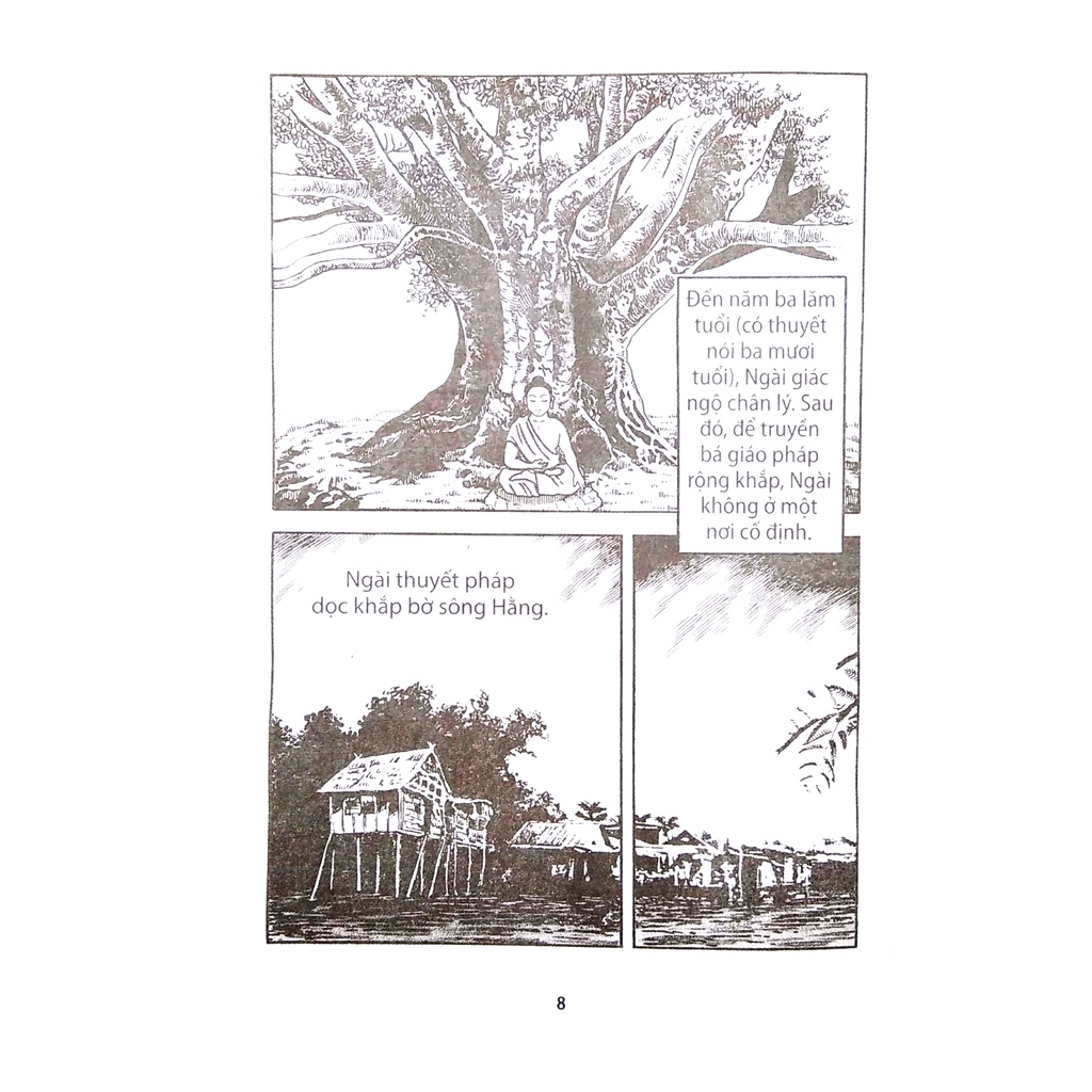 Sách Truyện Tranh - Kinh Pháp Hoa - Tập 1