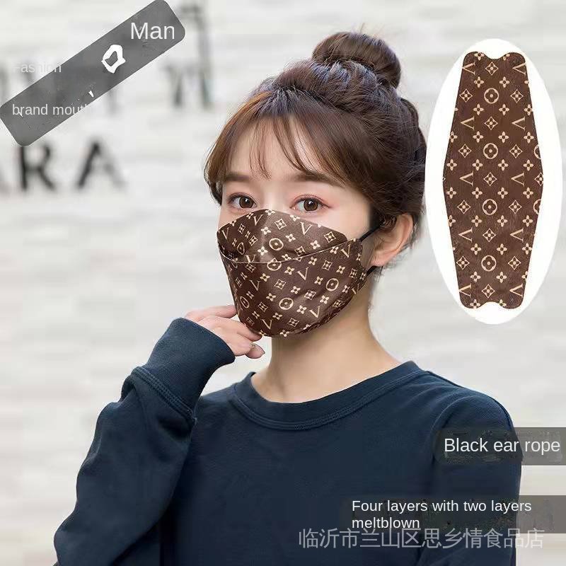 Set 10 Khẩu Trang KF94 4d Dùng Một Lần Thời Trang 2022 Cho Nam Nữ