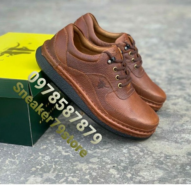 Giày Da Bò Lanew Nâu Cafe Nam   Hình Ảnh Sản Phẩm Độc Quyền Tại Sneaker79store