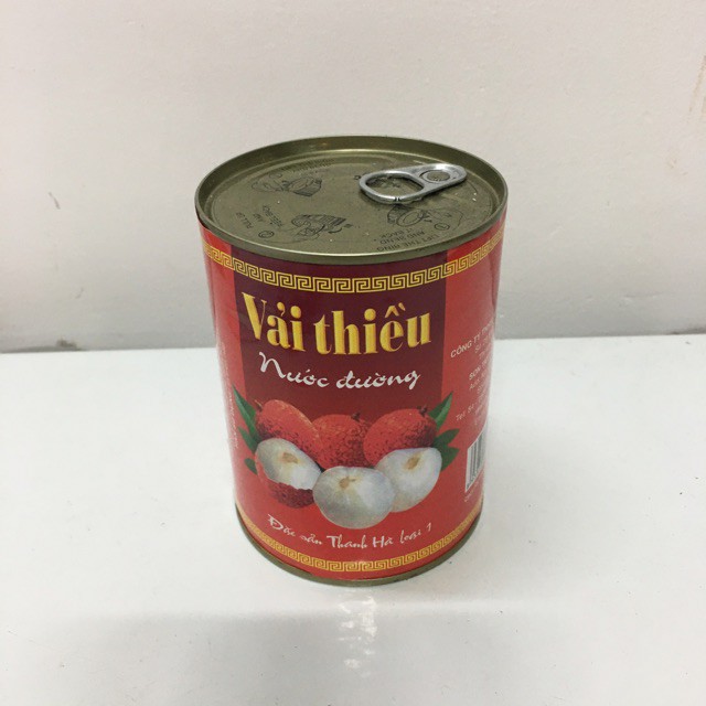 Vải thiều ngâm THANH HÀ - 565Gr - [NGỌT THANH] - SP000674 -Nguyên liệu trà sữa HIỆP PHÁT