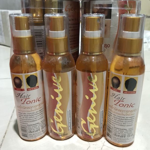 SERUM XỊT KÍCH THÍCH MỌC TÓC HAIR TONIC - GENIVE 120ml THÁI LAN | BigBuy360 - bigbuy360.vn