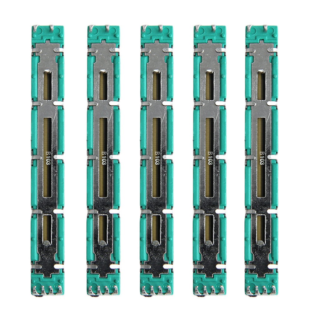5 cái bộ chiết áp trộn B10KX2 Behringer kép 75mm