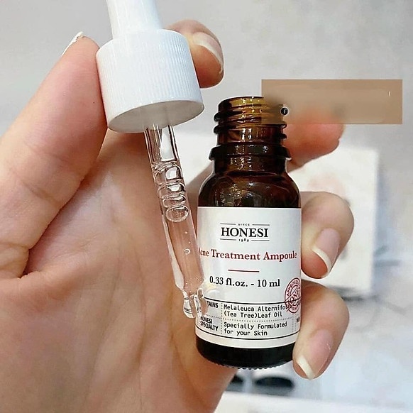Chấm Giảm mụn HONESI Acne Treatment Ampoule 10ml Hàn Quốc -new- chính hãng