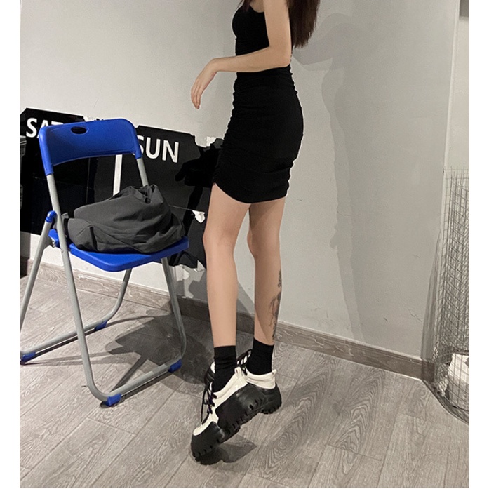 - Giày da nữ giày oxford cách điệu tăng chiều cao 7 cm độc quyền jinxstoregirls phong cách HQ