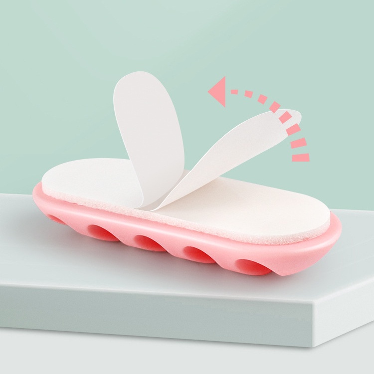 Kẹp giữ cáp bằng silicone thiết kế tự dính tiện lợi