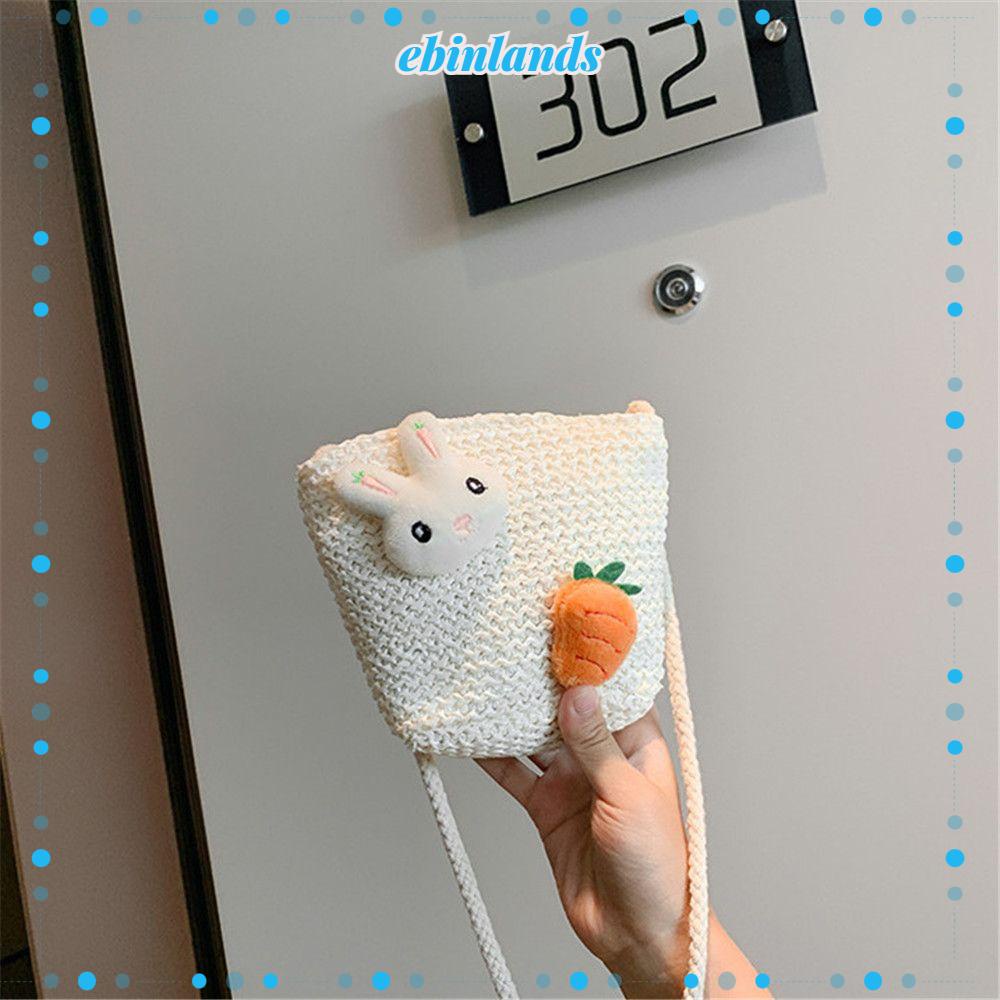 Túi xách đeo chéo vai thêu hoạt hình đáng yêu bắt mắt cá tính