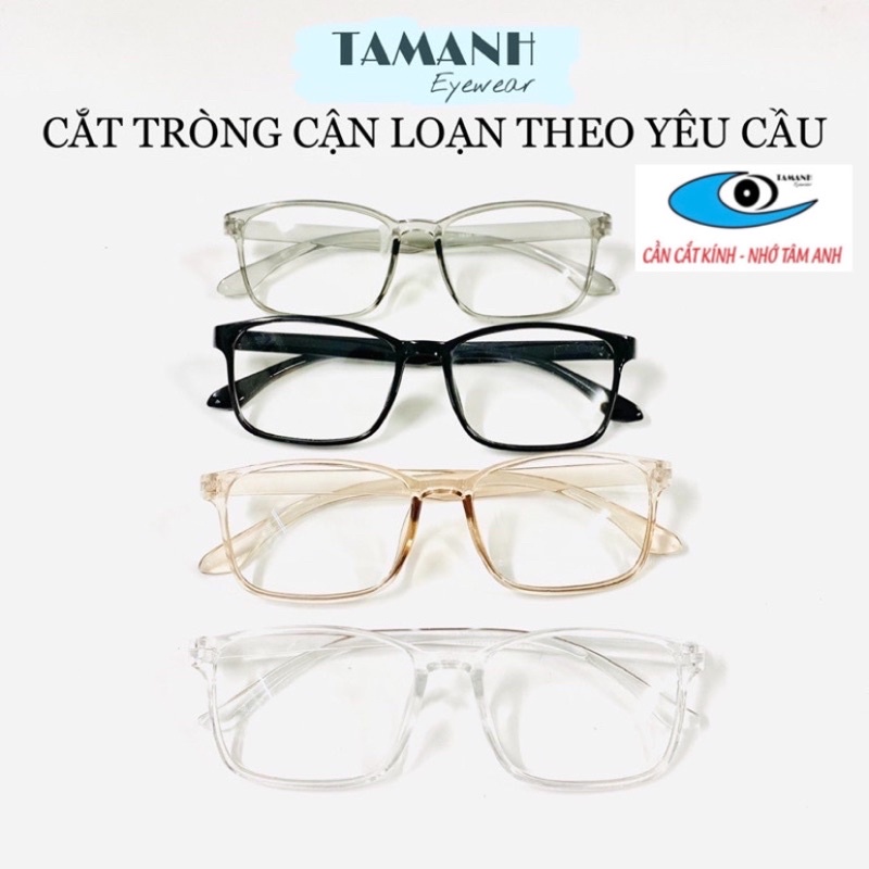 Gọng kính nam nữ TAMANHEYEWEAR kính giả cận nobita - cắt mắt kính theo yêu cầu