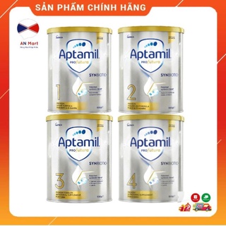 Sữa APTAMIL ÚC 900gr đủ 4 số (Mẫu mới, date 2/2024)