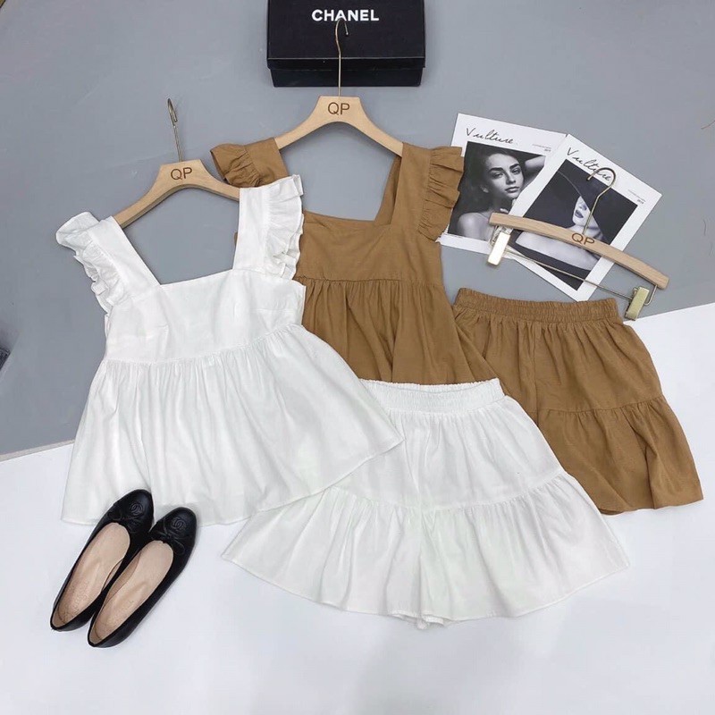 Bộ đũi cánh tiên babbydoll 2 màu | BigBuy360 - bigbuy360.vn