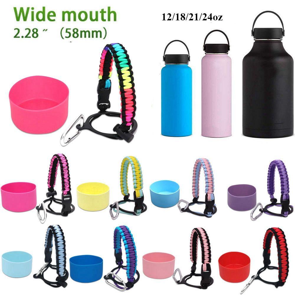 LET 1 Bộ Chai Nước Nhỏ Gọn Có Quai Cầm Và Nắp Đậy