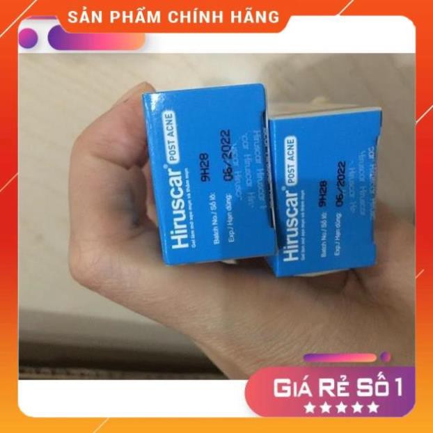 Gel mờ thâm và sẹo mụn Hiruscar post acne 5g