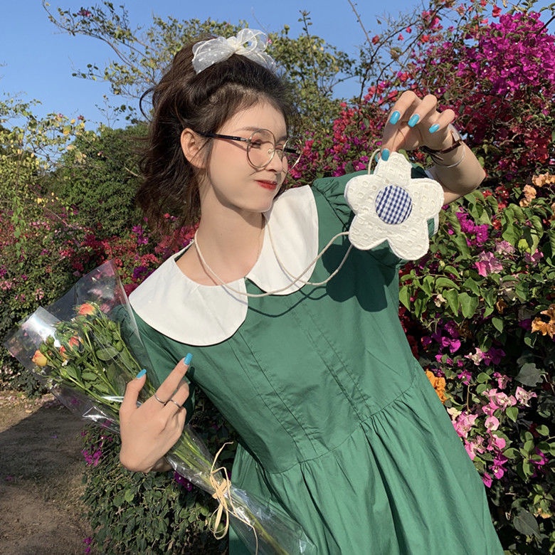 Đầm Cổ Búp Bê Thiết Kế Mới Xinh Xắn Thời Trang Dành Cho Nữ