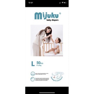 [CHÍNH HÃNG]Tã DÁN MIJUKU size S/M/L loại 100 miếng