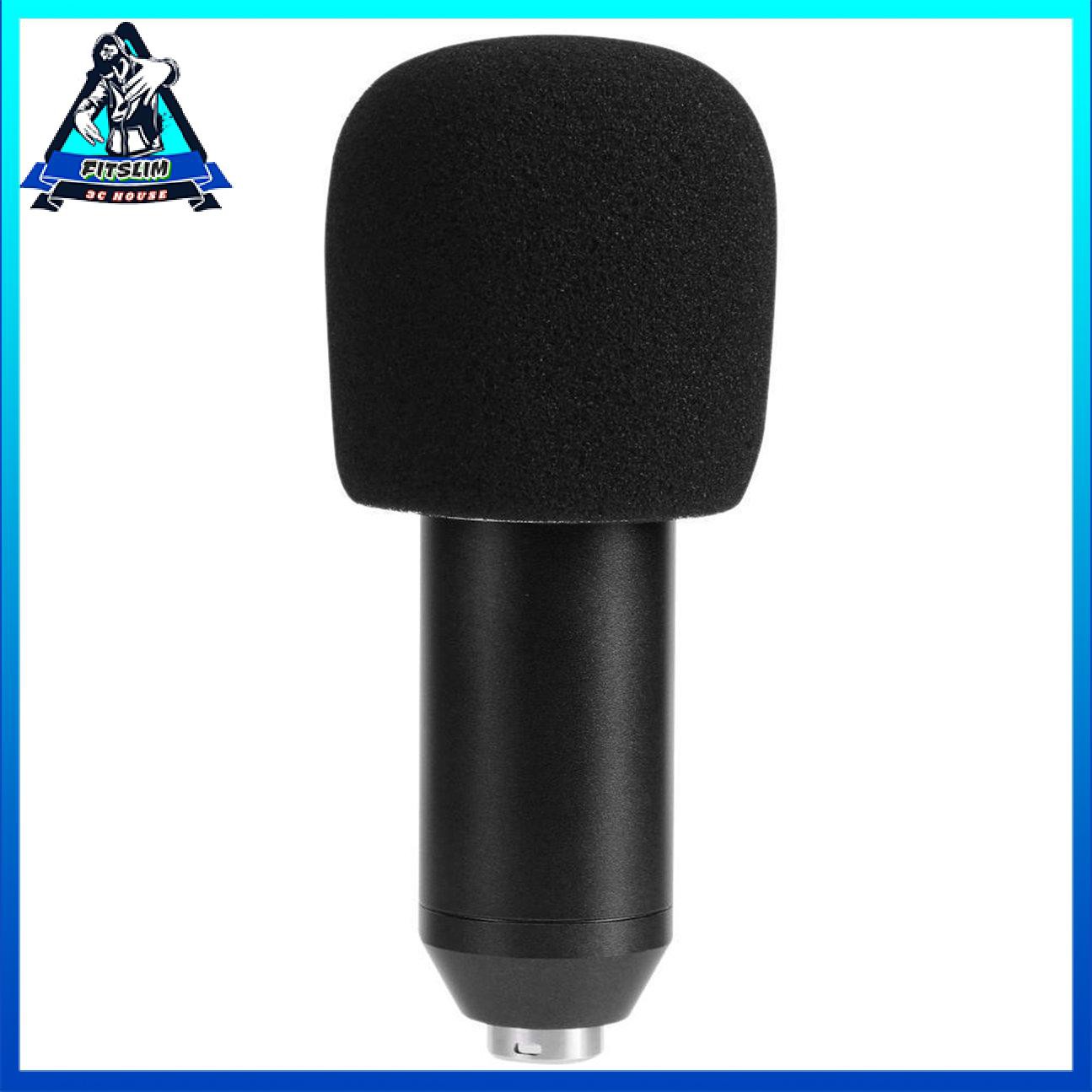 BM800 Dynamic Condenser Microphone Sound Studio KTV Hát Ghi âm Mic