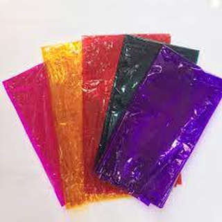 Giấy kiếng làm lồng đèn Trung thu đủ màu