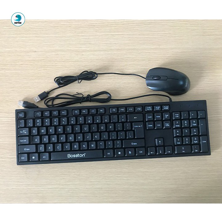[Mã ELFLASH5 giảm 20K đơn 50K] Combo chuột và bàn phím Bosston D5300 | BigBuy360 - bigbuy360.vn