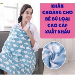 Khăn choàng cho bé bú khi đi ra ngoài tiện ích