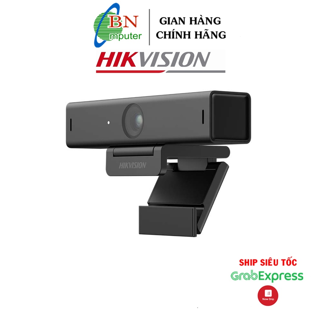 Webcam máy tính Hikvision DS-UC2 1080P có mic, phục vụ học online, họp trực tuyến, video góc rộng, độ nét cao | BigBuy360 - bigbuy360.vn