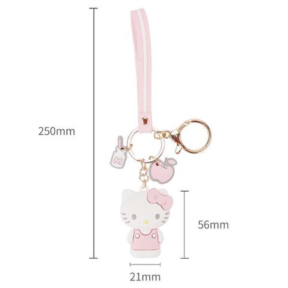 Móc Khóa Pvc Họa Tiết Hoạt Hình My Melody Dễ Thương Cho Nữ