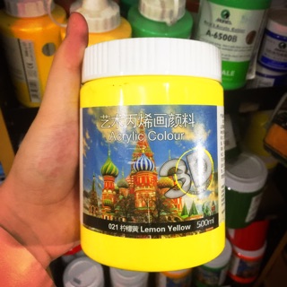 Màu acrylic 3d- 500ml - chuyên dụng vẽ ngoài trời