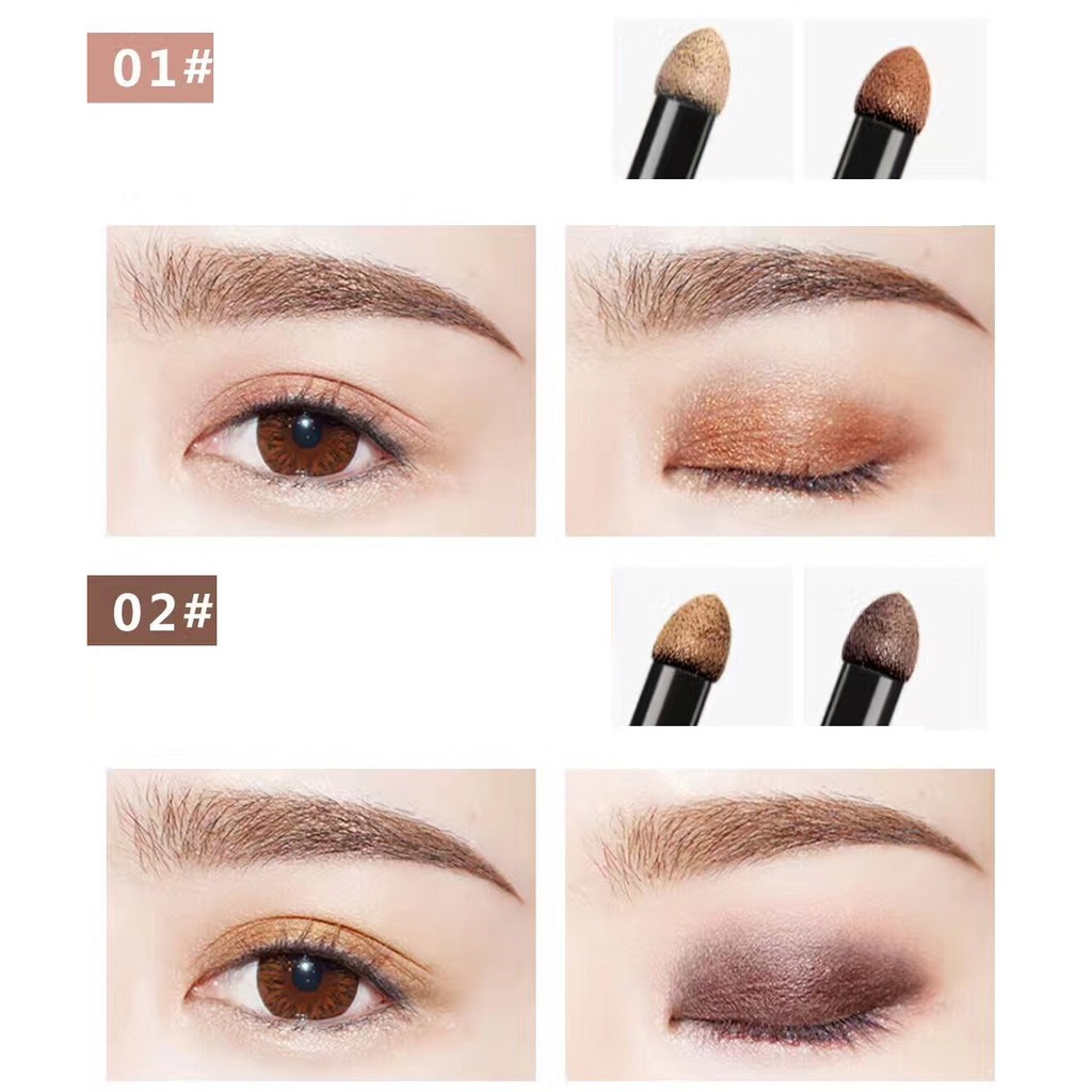 Bút nhũ nhấn mắt 2 đầu Novo Eyeliner Eyeshadows T5148 | BigBuy360 - bigbuy360.vn