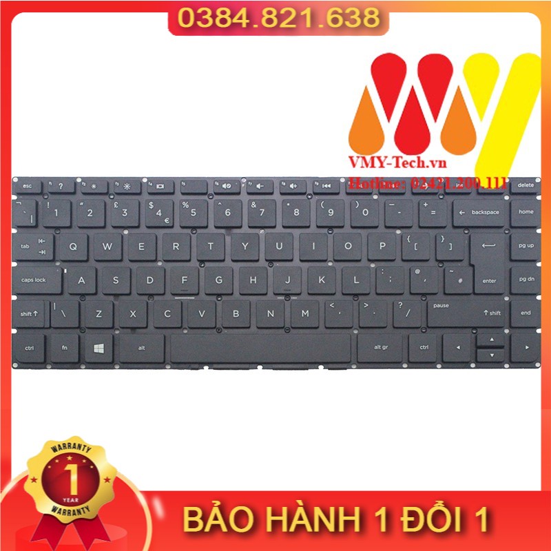 Bàn Phím Laptop HP 340-G3 346-G3 348-G3 348-G4 340 G3 346 G3 348 G3 348 g4 NEW 100%