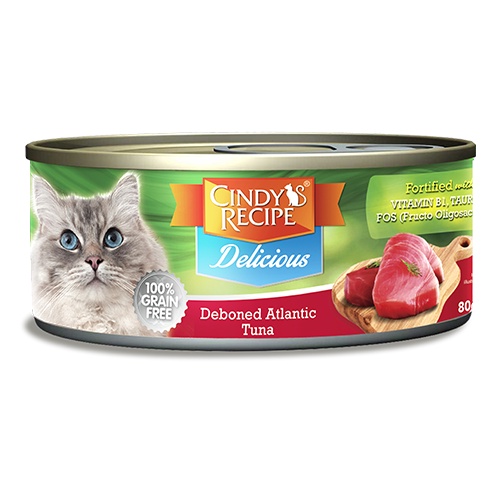 80gr - Pate Cindy's Recipe Favorite cho Mèo hàng nhập khẩu nhiều hương vị hấp dẫn - Cindy Recipe Cat Wet Food Garé Pet