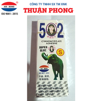 3 hộp keo con voi 502 Thuận Phong hàng tốt