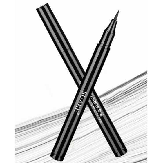 Bút kẻ mắt SUAKE màu đen dạng lỏng chống thấm nước nhanh khô lâu trôi chất lượng cao | BigBuy360 - bigbuy360.vn