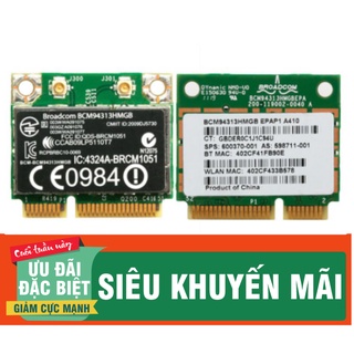 Card wifi pci-e ar5b95-pci-e 802.11n bluetooth bcm94313hmgb 600370 -001 dành cho laptop