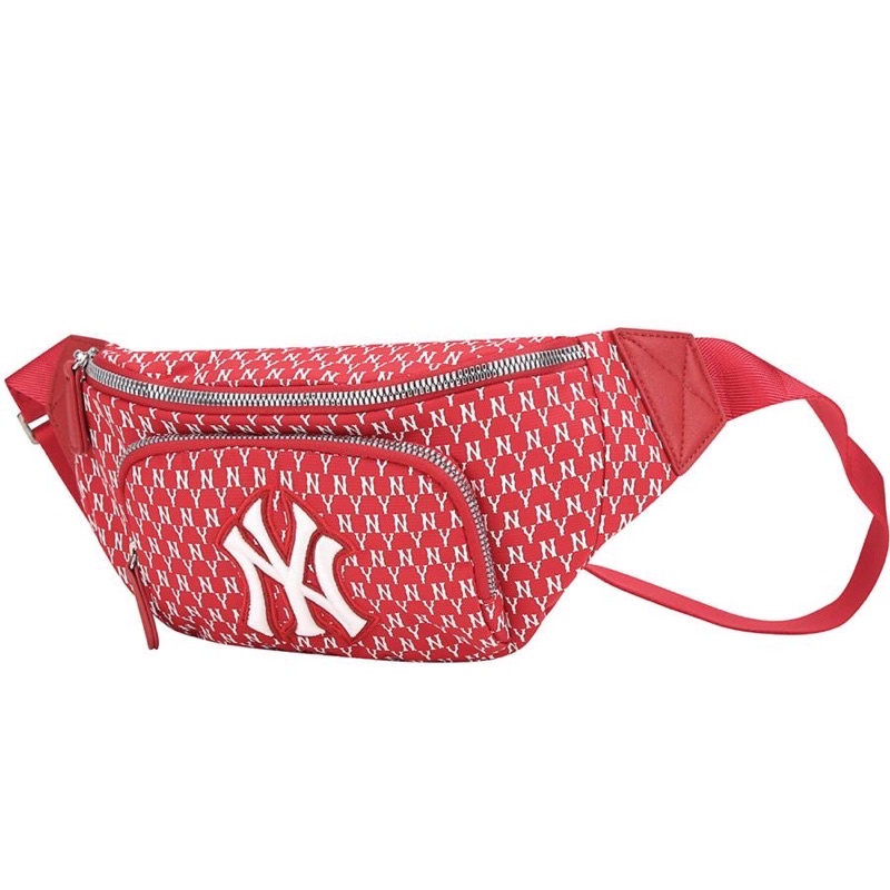 Túi Đeo Chéo MLB NY chữ nổi hàng cao cấp