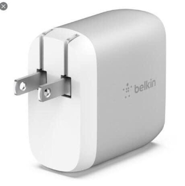 Bộ củ + Cáp sạc nhanh 24W cho iPhone/ iPad chính hãng Belkin - Bảo hành 6 tháng