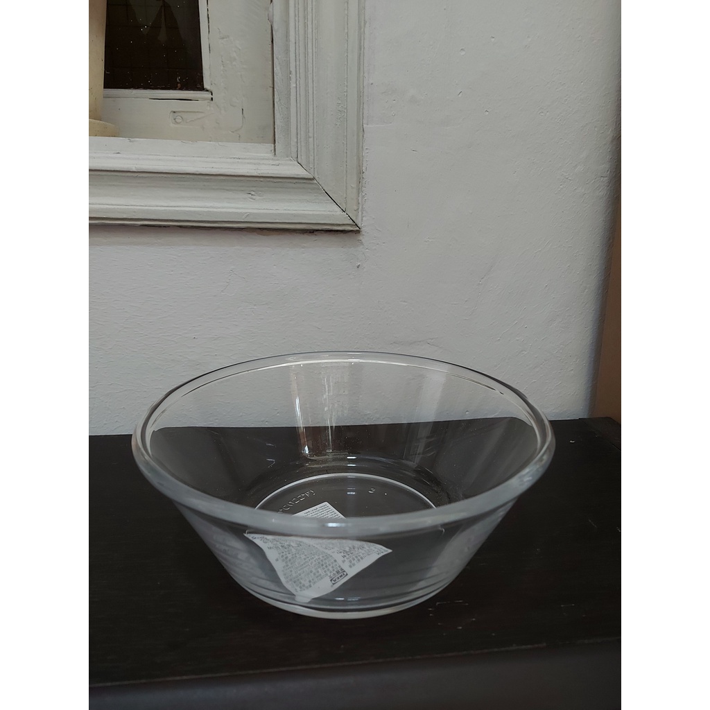 BÁT THỦY TINH TRONG SUỐT VARDAGEN IKEA 20 cm