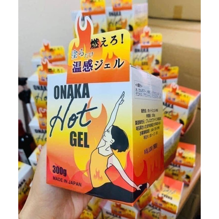 Viên uống giảm mỡ bụng Onaka Nhật Bản gói 60 viên, Gel tan mỡ bụng Onaka Nhật Bản 300g - PHUONGTHAO.JPSHOP