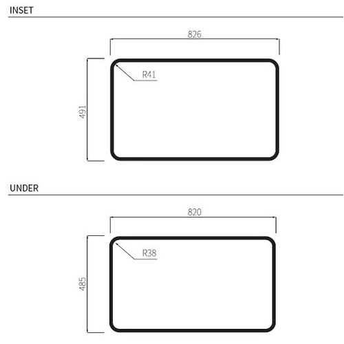 Chậu rửa bát 1 hố lớn VIHAN VHS-850 KT W850xD510xH210mm