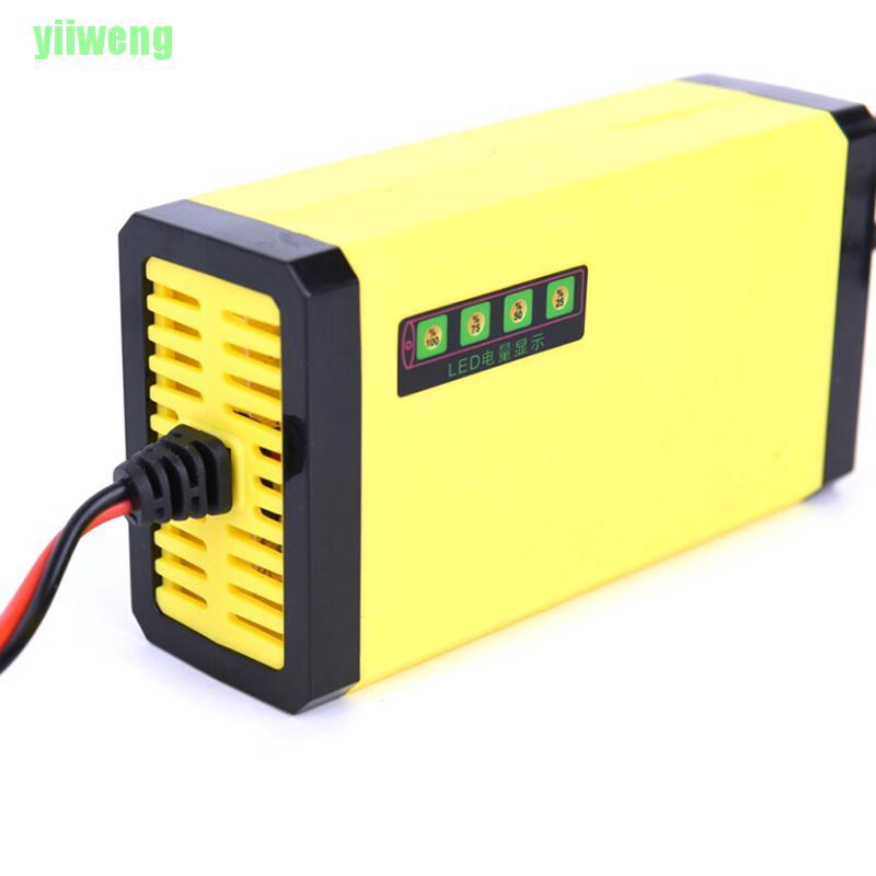 Bộ Sạc Bình Ắc Quy Xe Hơi / Xe Máy Yw 12v 2ah-20ah