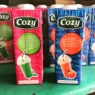 {1 LỐC} TRÀ SỮA Cozy Đào, Matcha