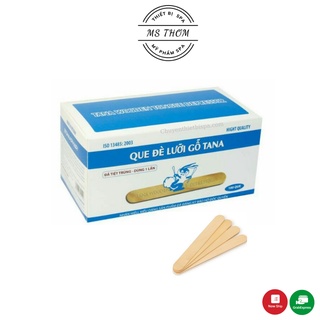 Que đè lưỡi gỗ dùng để quét sáp wax, quét gel siêu tiện lợi