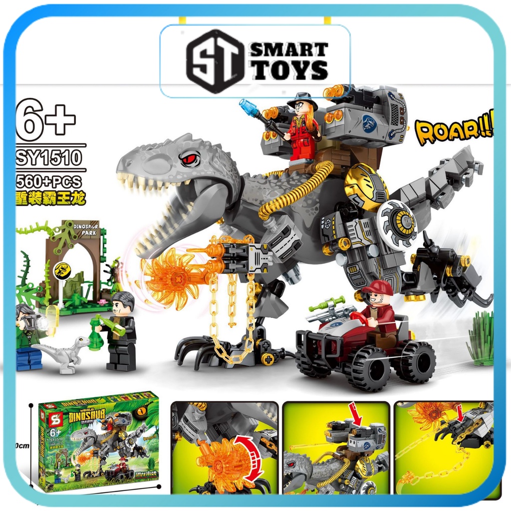 Lego khủng long, xếp hình lego độc đáo cho bé sáng tạo Smart Toy