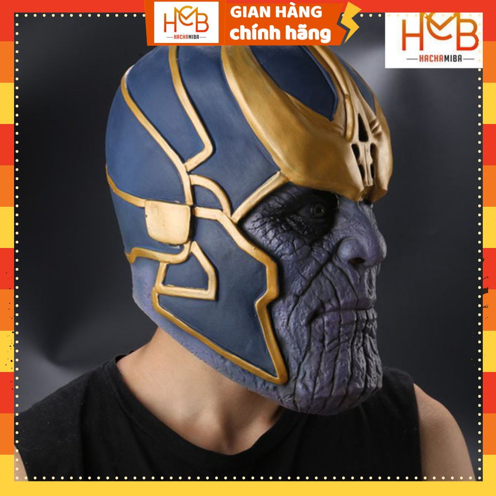 Mặt Nạ Thanos Silicone Hóa Trang Chuẩn Điện Ảnh