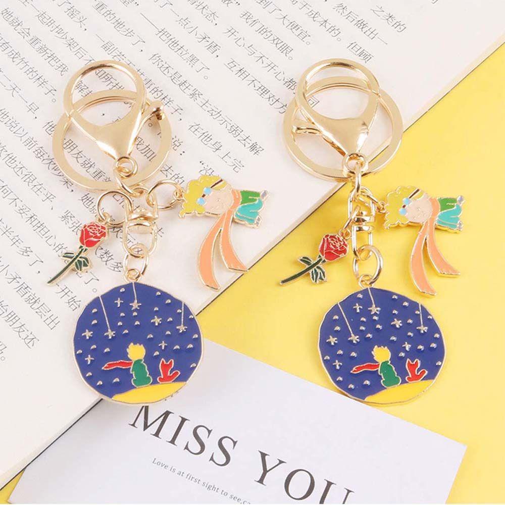 Móc Khóa Kim Loại Hình Hoàng Tử Bé Dễ Thương