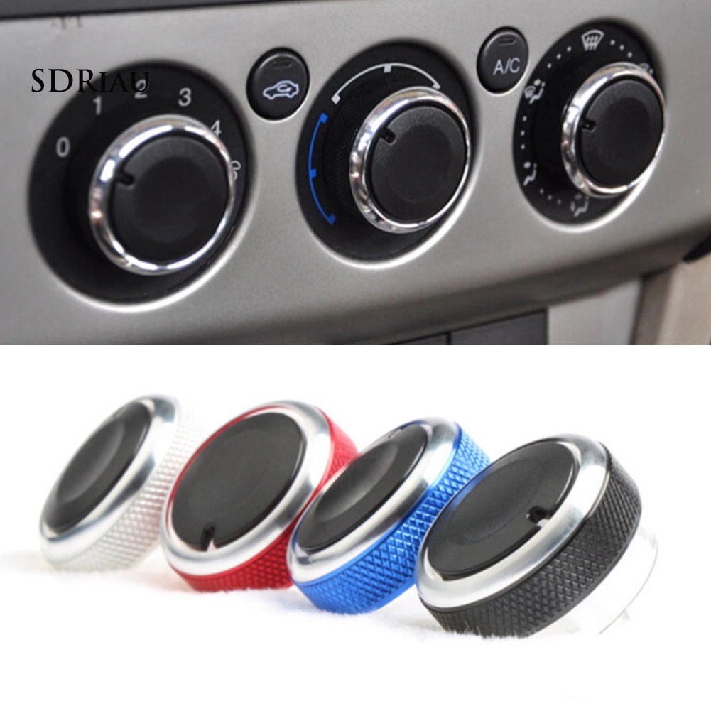 Set 3 núm công tắc điều khiển điều hòa xe hơi sành điệu 3 trong 1 cho Ford Focus 2 3 Mondeo