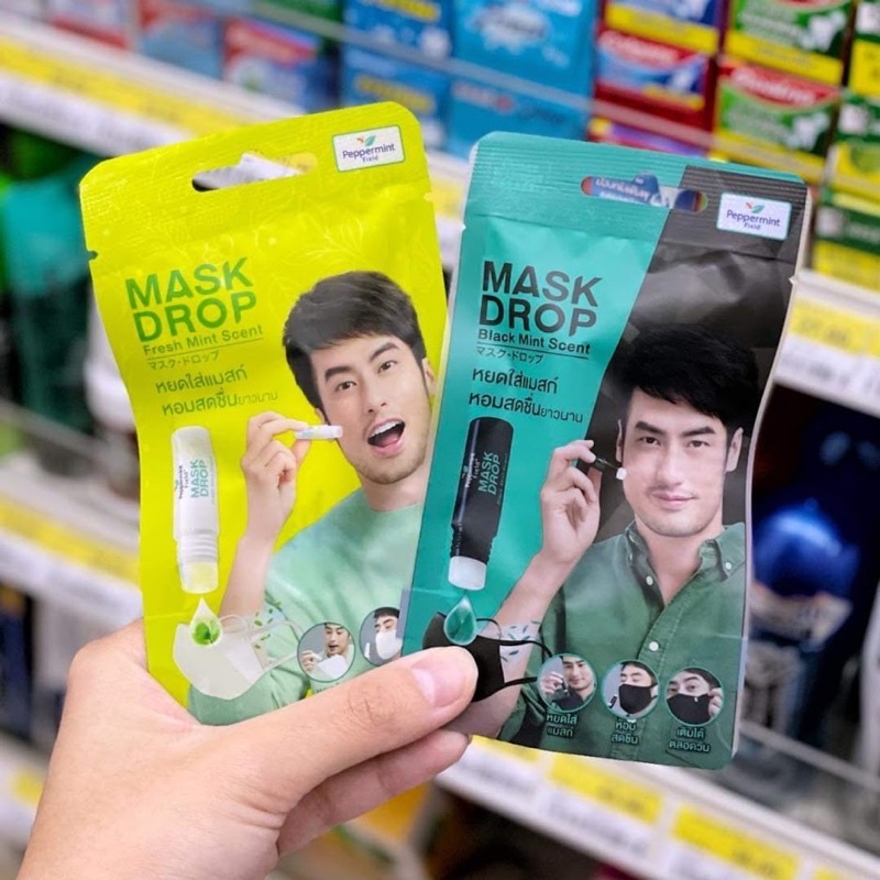 Tính dầu bạc hà khử mùi khẩu trang