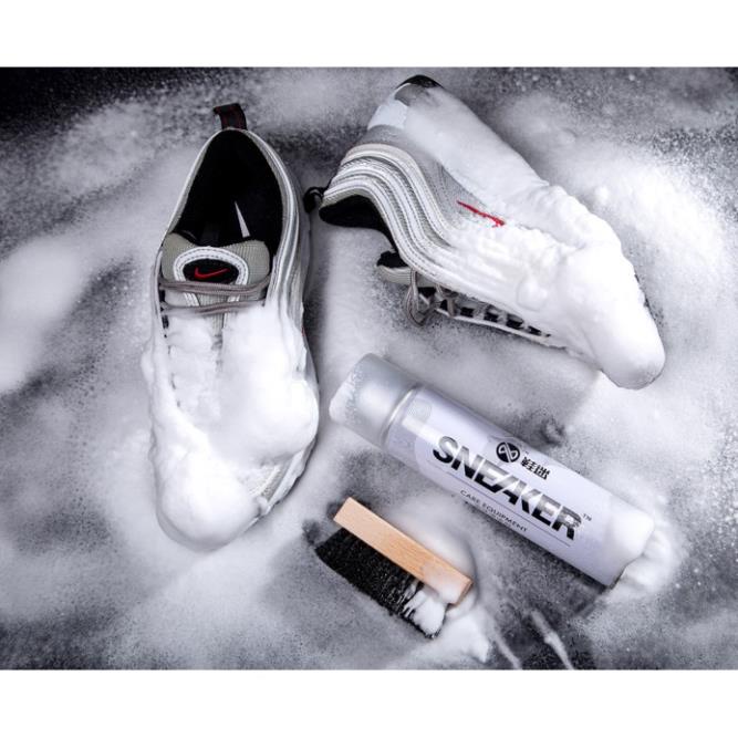 Bình / Chai Xịt Bọt Tuyết Giặt Khô Giày, Tẩy Trắng Vệ Sinh Giày Dép Sneaker 300ml Chuyên Dụng