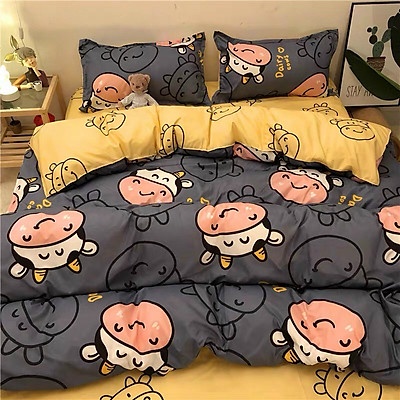 [Giá Sốc] Bộ chăn phao ga gối Cotton Mẫu BATMAN (chăn, ga, vỏ gối, vỏ ôm) siêu ấm , siêu nhẹ | BigBuy360 - bigbuy360.vn