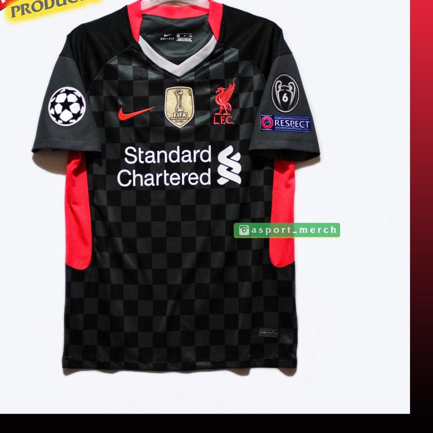 Áo Thun Bóng Đá Liverpool 2020 2021 Ucl Grade Chính Hãng Lfc Nhập Khẩu Chất Lượng Cao (2.2)