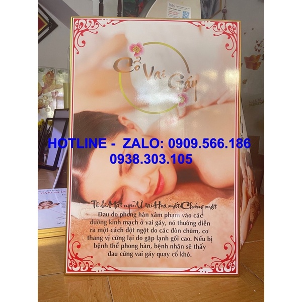 TRANH SPA DƯỠNG SINH ĐÔNG Y - CHÂM CỨU - BẤM HUYỆT
