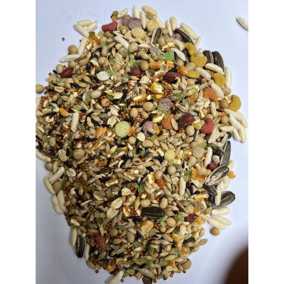 Thức ăn hỗn hợp cho chuột, hamster gói 200gr nổ, hướng dương, kê, ngô, sâu, đỗ tương