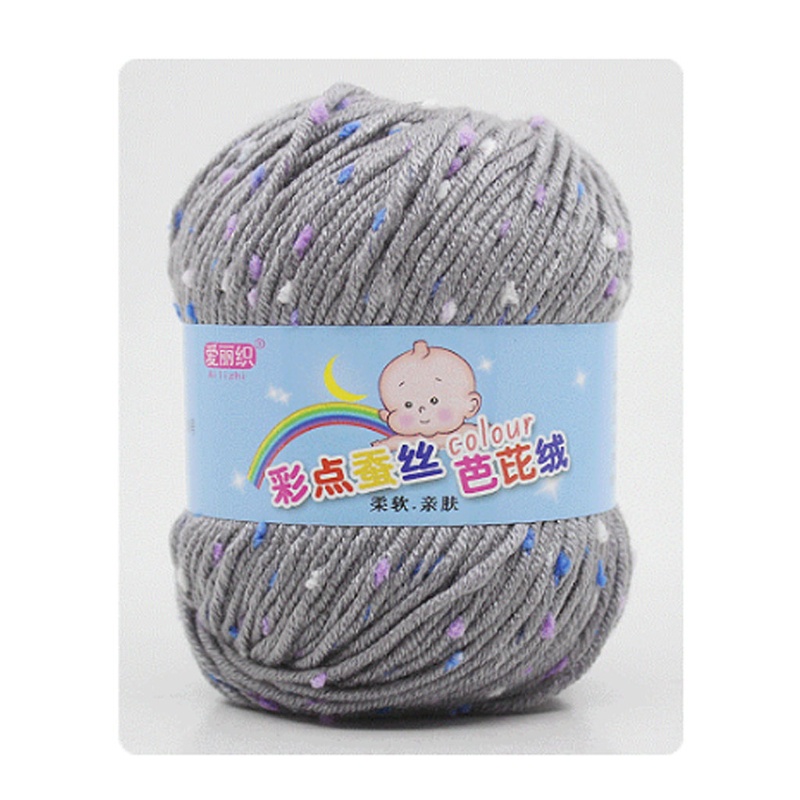 Cuộn Len Đan Sợi Móc Nhiều Màu Sắc 50g