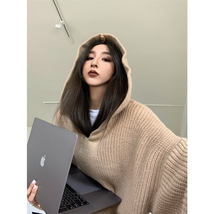 Áo hoodie dáng rộng phong cách vintage | BigBuy360 - bigbuy360.vn